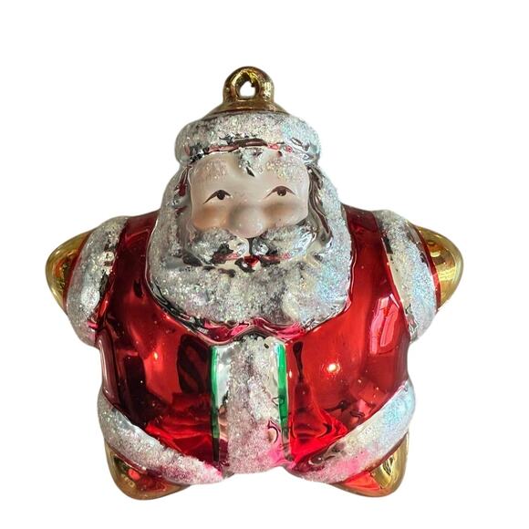 Vintage Heirloom Collection Santa Ornament Carlton Cards Star of the Season 10th - Picture 11 of 16